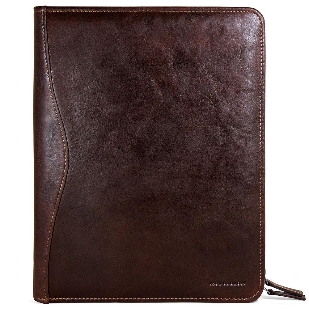 Jack Georges Letter Size Zippered Writing Pad Cover #7112