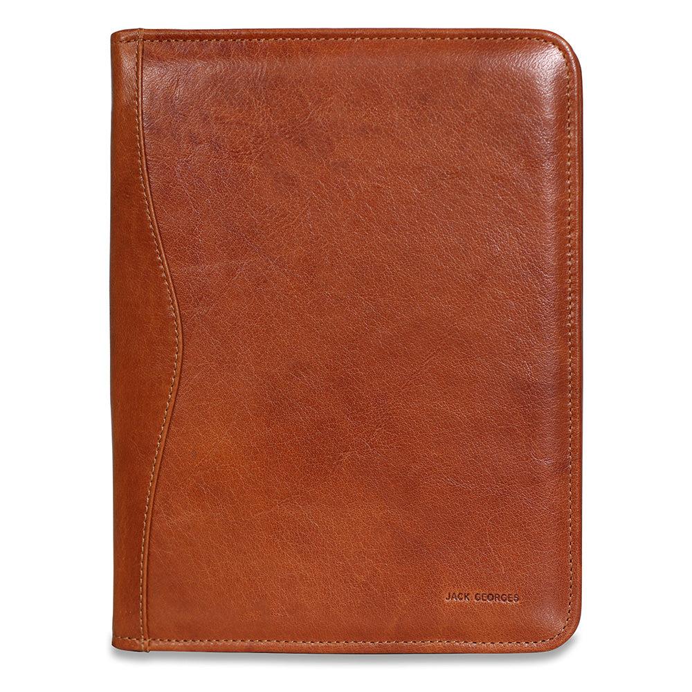 Jack Georges Letter Size Zippered Writing Pad Cover #7112