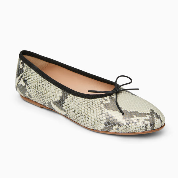 jack rogers Carlotta Italian Leather Ballet Flat Roccia