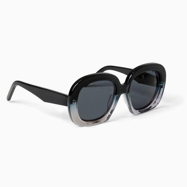 Jack Rogers Emanuella Italian Sunglasses With ZEISS Lenses Black Grey