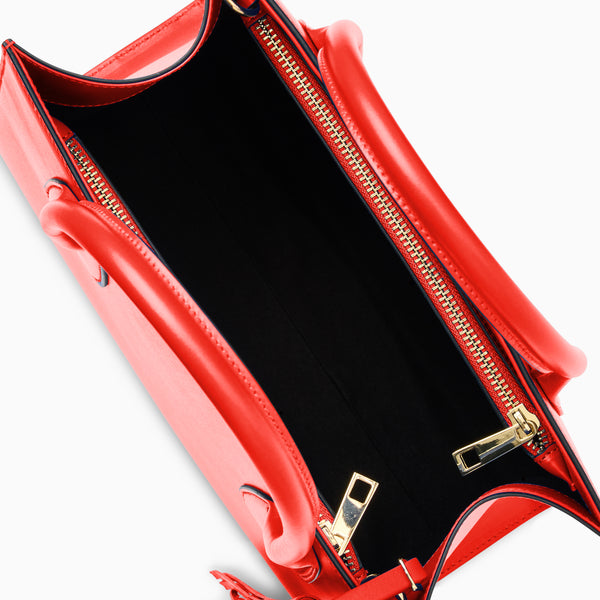 Jack Rogers Angelini Italian Leather Tote Coral