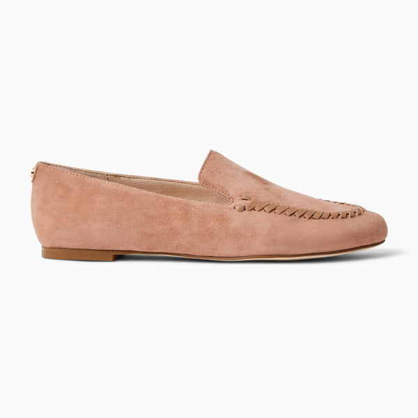 Jack Rogers Camden Suede Loafer Cafe Au Lait