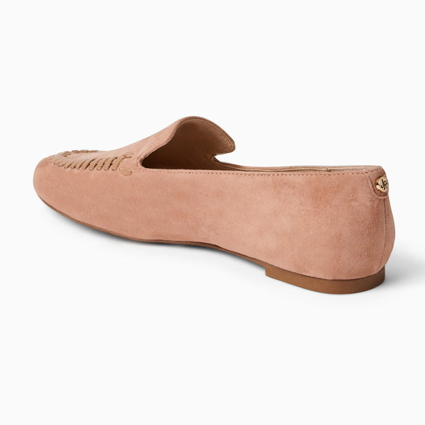Jack Rogers Camden Suede Loafer Cafe Au Lait