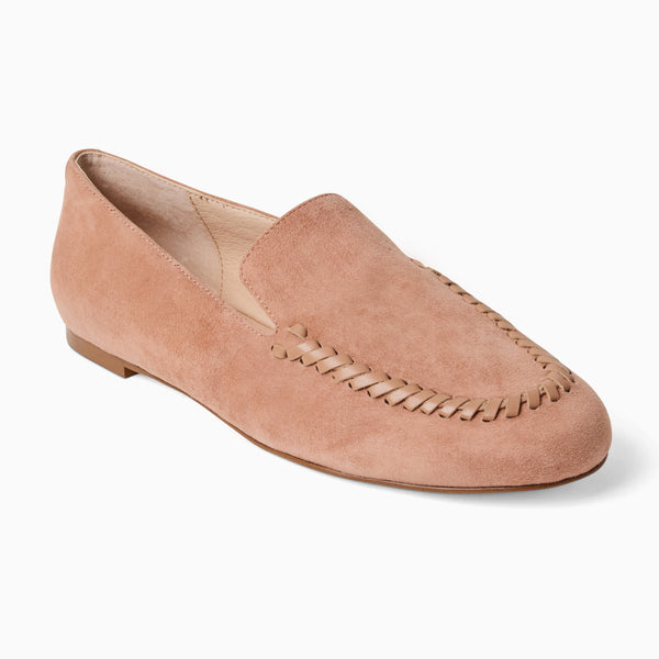 jack rogers Camden Suede Loafer Cafe Au Lait