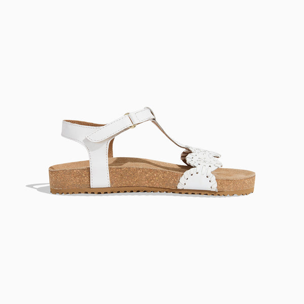 Jack Rogers Girls Lauren Playground White