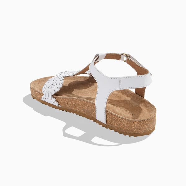 Jack Rogers Girls Lauren Playground White