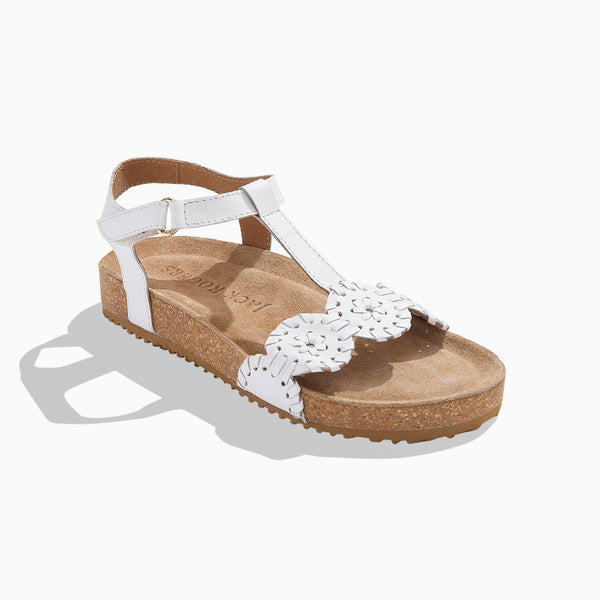 jack rogers Girls Lauren Playground White