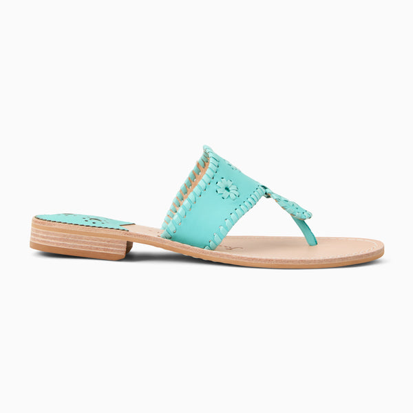 Jack Rogers Jacks Leather Flat Sandal Aquatic