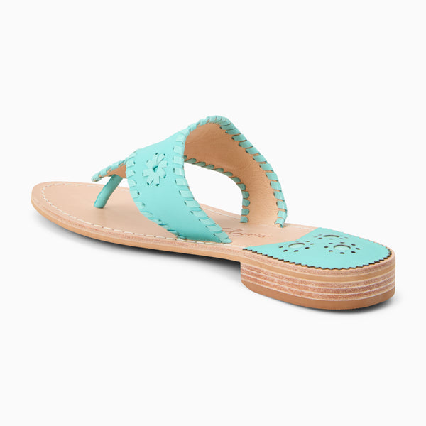 Jack Rogers Jacks Leather Flat Sandal Aquatic
