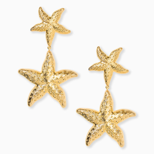 jack rogers Kaley Italian Gold Plated Earrings Gold