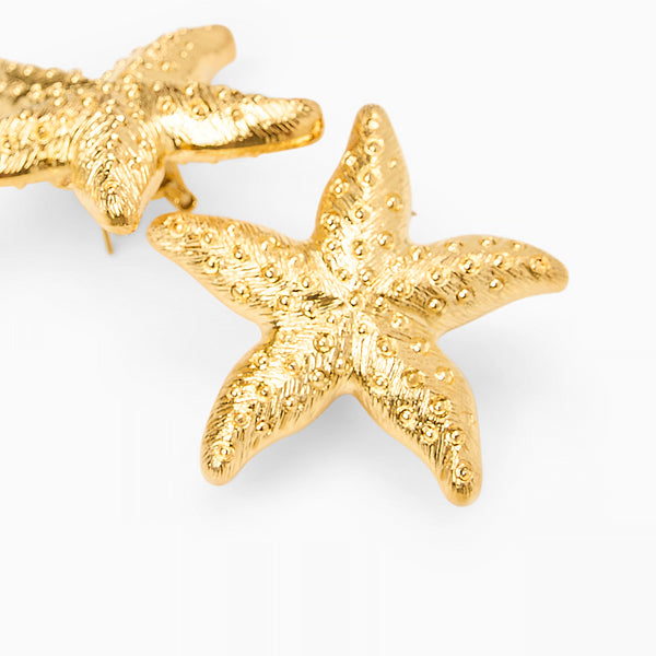 Jack Rogers Katerina Italian Gold Plated Earrings Gold