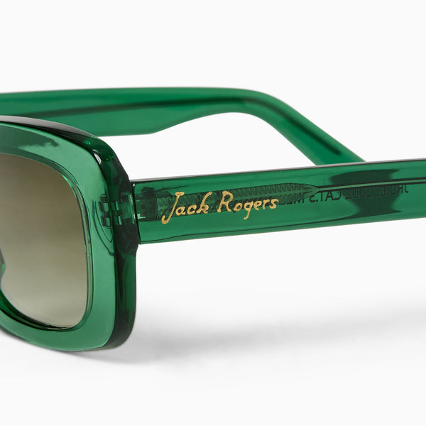Jack Rogers Lucianna Italian Sunglasses With ZEISS Lenses Green