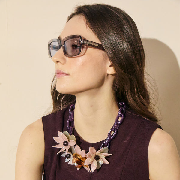 Jack Rogers Lucianna Italian Sunglasses With ZEISS Lenses Grey Smoke