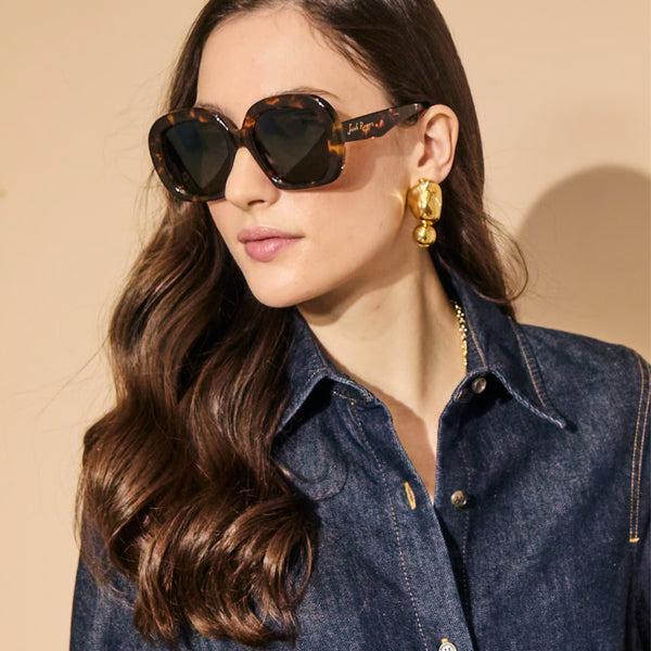 Jack Rogers Stella Italian Gold Plated Earrings Gold