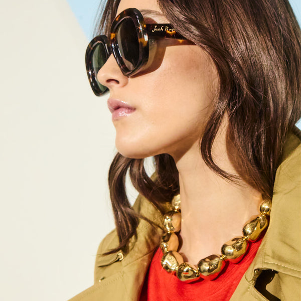 Jack Rogers Stella Italian Gold Plated Necklace Gold