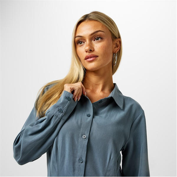 Jack Wills A Line Shirt Dress Storm