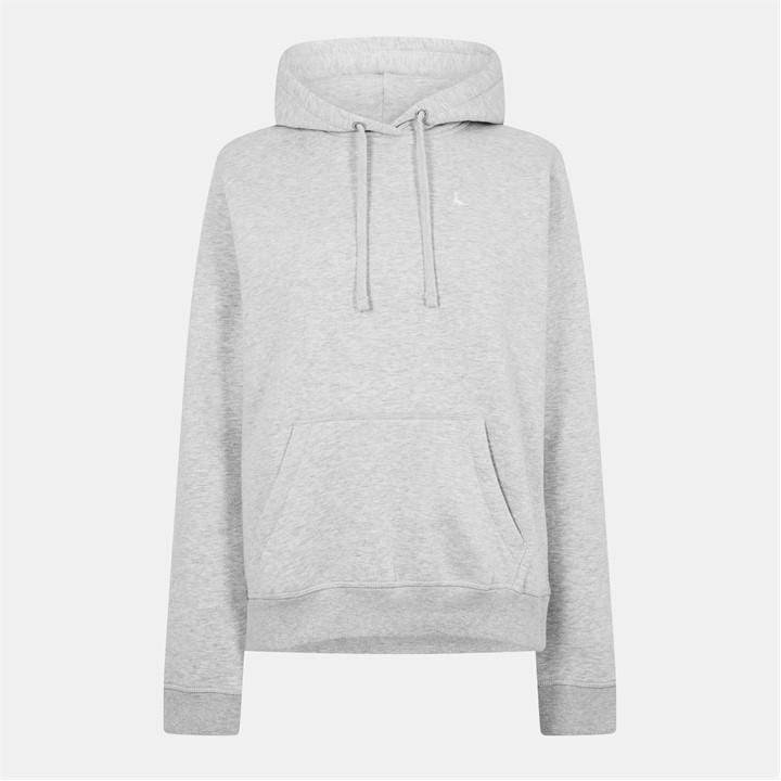 Jack Wills Astbury Pheasant Logo Hoodie Grey Marl