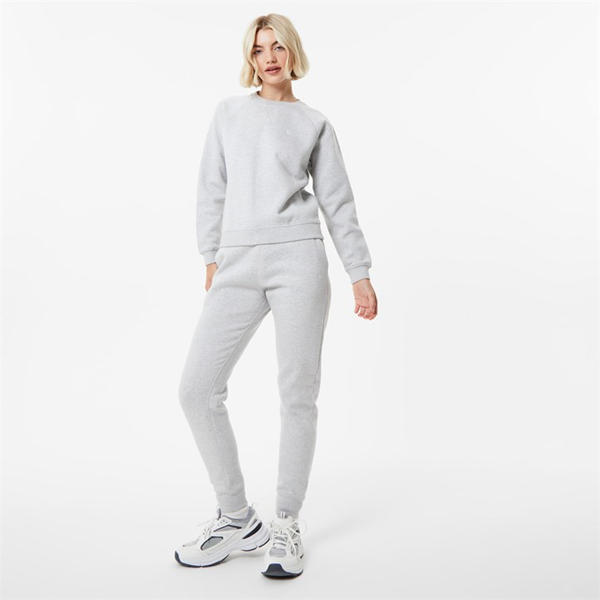 Jack Wills Astbury Raglan Crew Sweatshirt Grey Marl