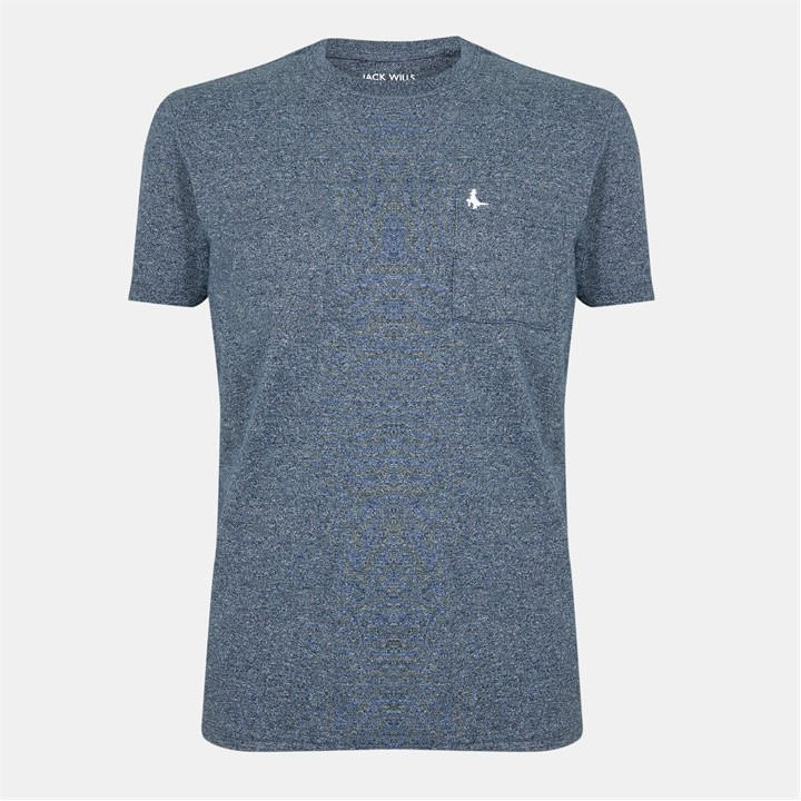 Jack Wills Ayleford Logo T Shirt Navy
