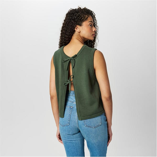 Jack Wills Back Vest Khaki