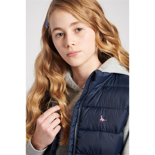 Jack Wills Badwell Puffer Gilet Navy