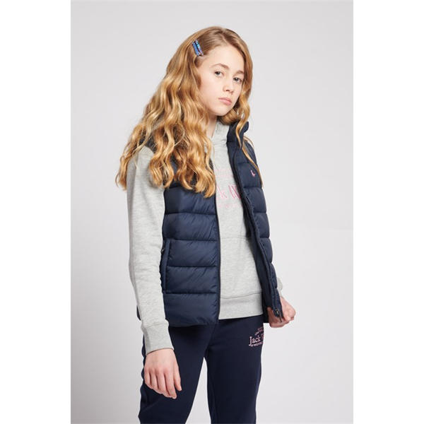 Jack Wills Badwell Puffer Gilet Navy