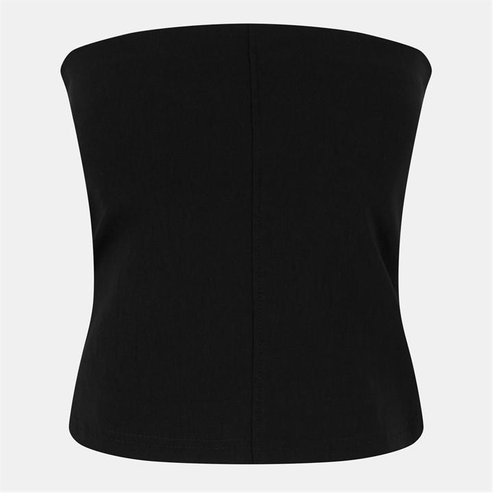 Jack Wills Bandeau Top Black