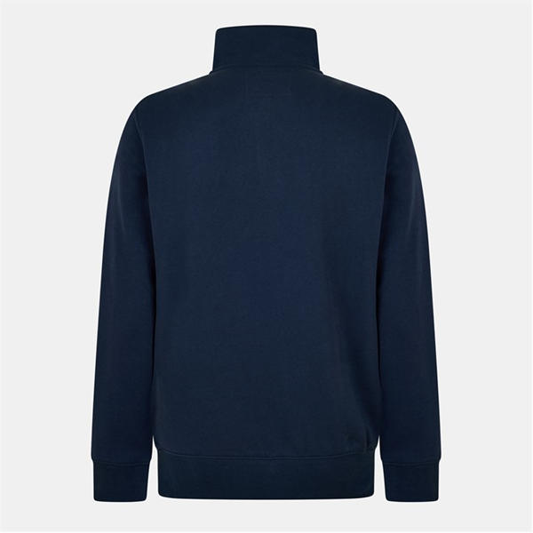 Jack Wills Barchester Quarter Zip Sweatshirt Navy