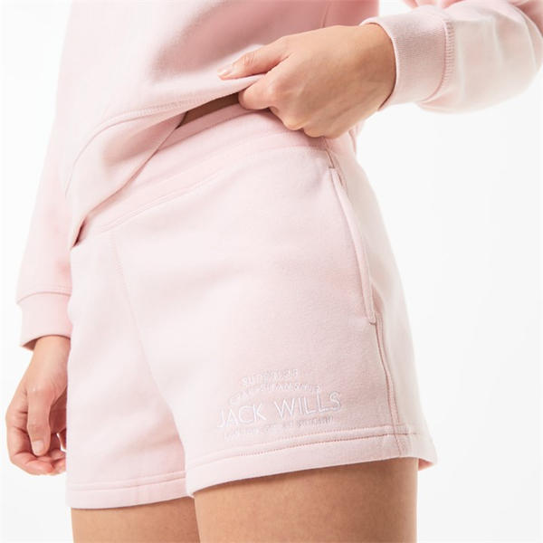 Jack Wills Bea Sweatshorts Soft Pink