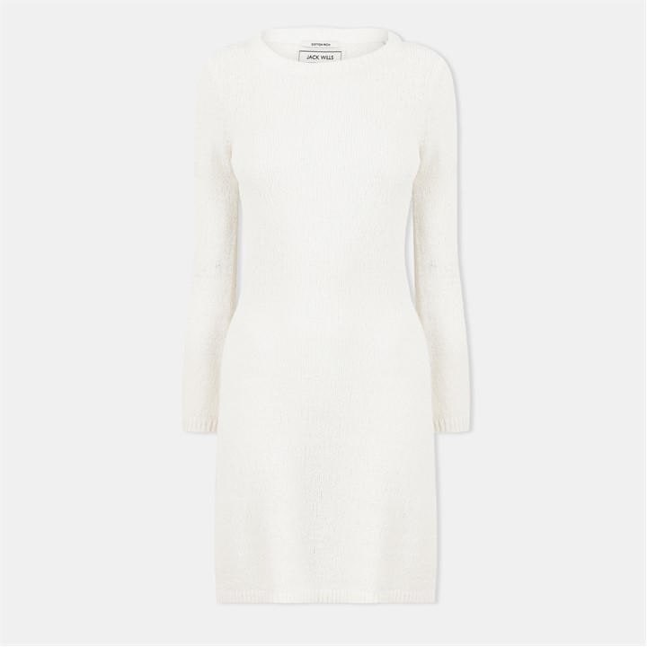 Jack Wills BellSlv Mini Dress Vintage White