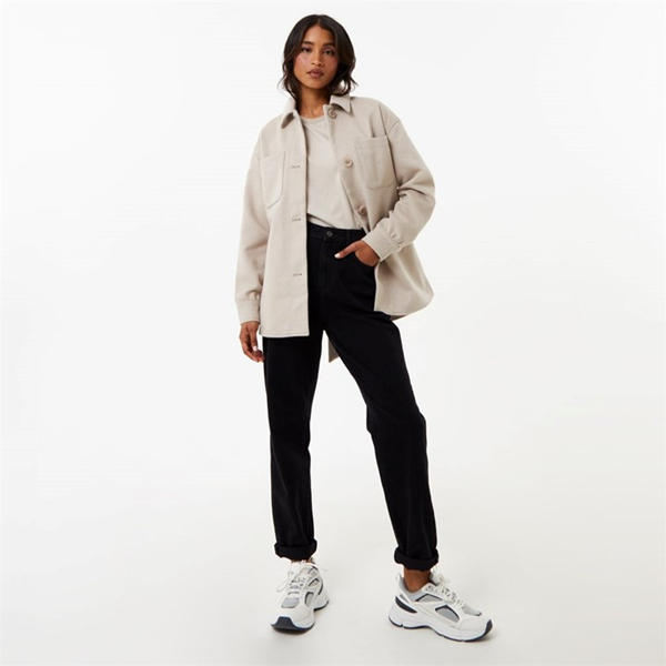 Jack Wills Belted Shacket Eggnog