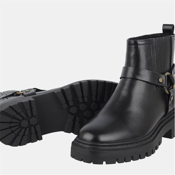 Jack Wills Biker Boot Ld54 Black