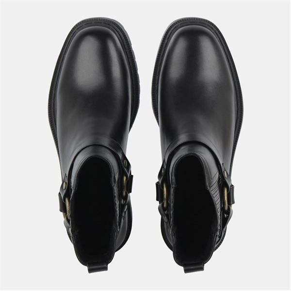 Jack Wills Biker Boot Ld54 Black