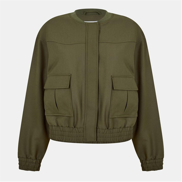 Jack Wills Bomber Dark Khaki