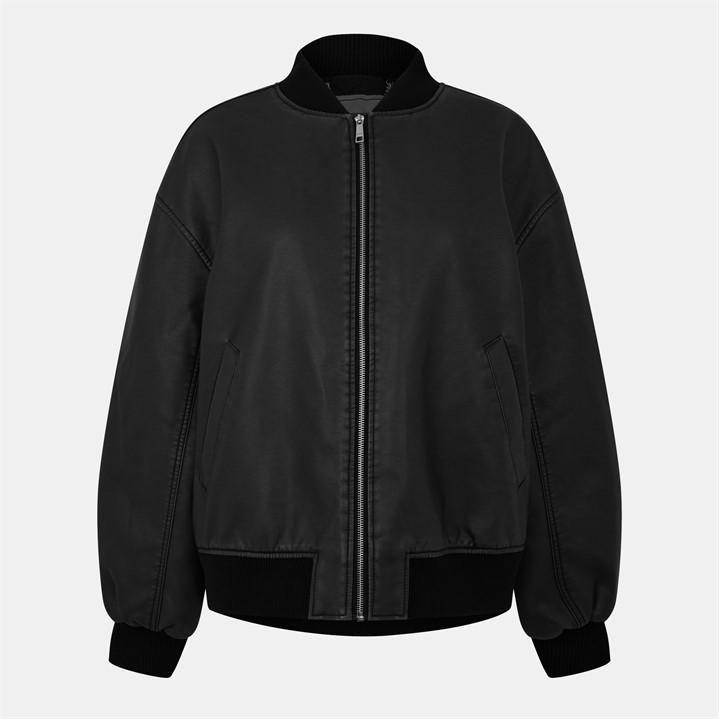 Jack Wills Bomber Jacket Black