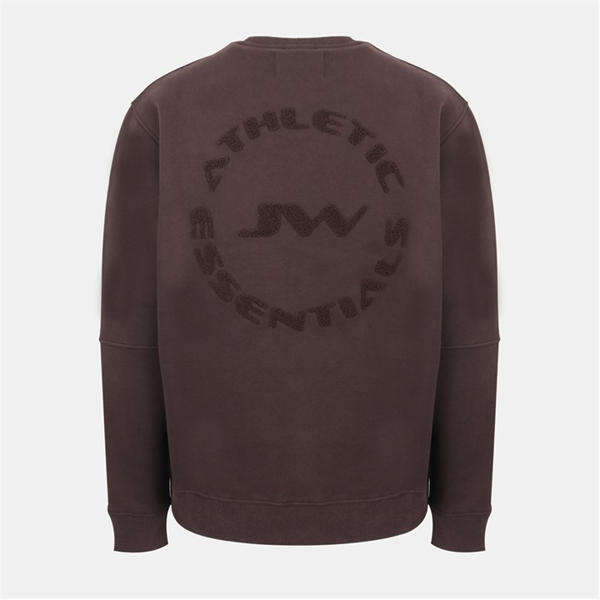 Jack Wills Boucle Crewneck Sn54 Black Coffee