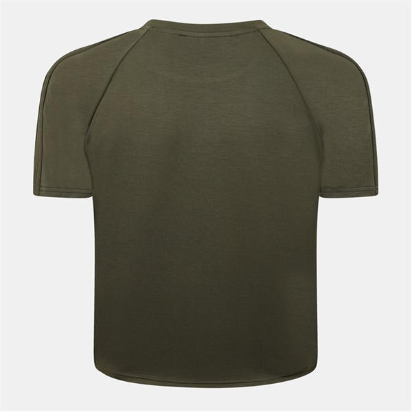 Jack Wills Branded Ringer T Shirt Khaki