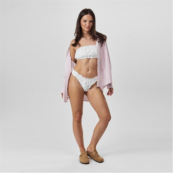 Jack Wills Broderie Bloomers Ld53 Sea Salt