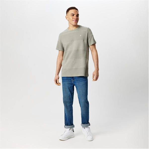 Jack Wills C&S Graphic T Shirt Silver Sage