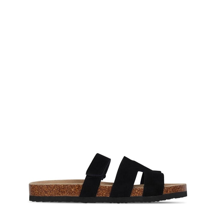 Jack Wills Cage Strap Sandal Black