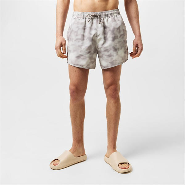 Jack Wills Camo Swim Shorts Moon Rock