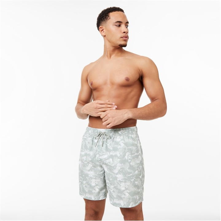 Jack Wills Camo Swim Shorts Sage