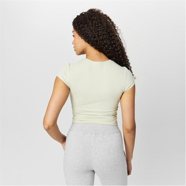 Jack Wills Cap Sleeve T Shirt Seaglass