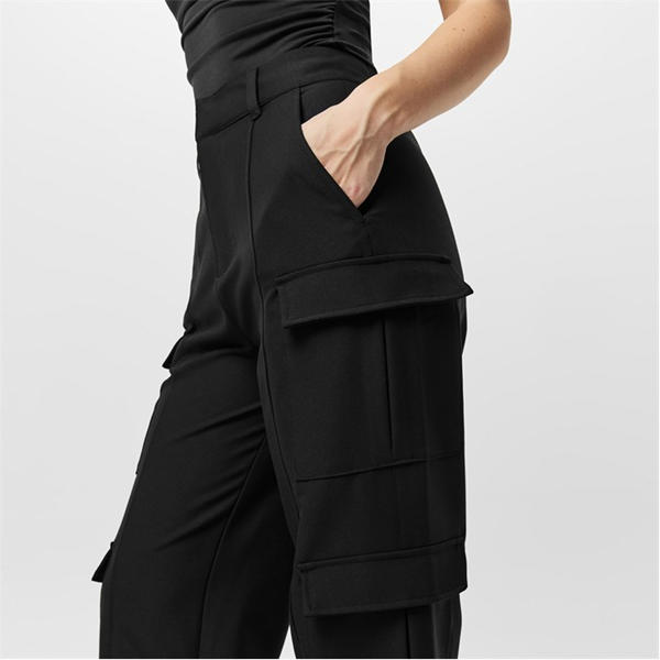 Jack Wills Cargo Trousers Black