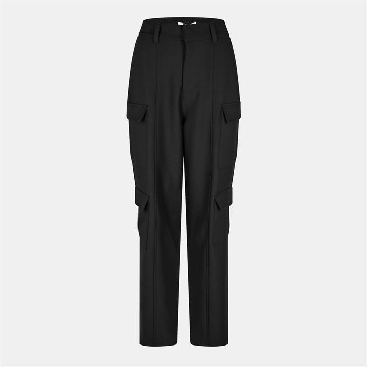 Jack Wills Cargo Trousers Black