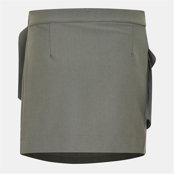 Jack Wills Cargo Wrap Skirt Shark Grey