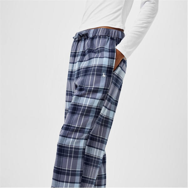 Jack Wills Check Flannel Pyajama Trousers Folkstone Check