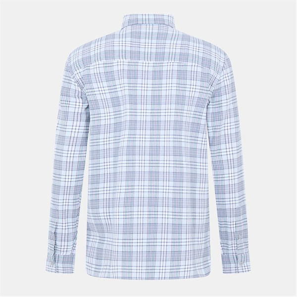 Jack Wills Check Flannel Shirt Grey
