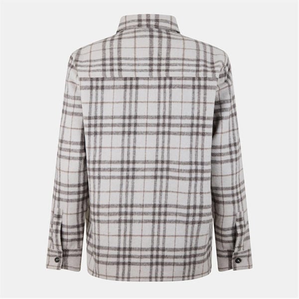 Jack Wills Check Overshirt Brown Check