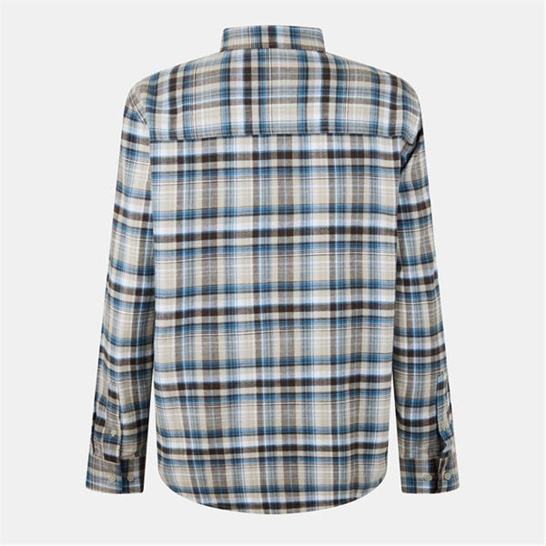 Jack Wills Check Shirt Chocolate